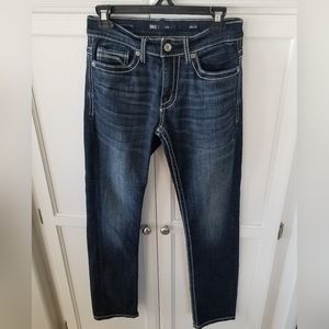 BKE  Alec Mens Taper Strech Jeans